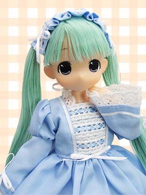 Moko-chan [232808] (Pastel Lolita Blue Dress), Mama Chapp Toy, Obitsu Plastic Manufacturing, Action/Dolls, 1/6